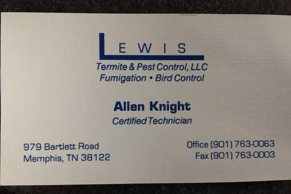 Lewis Termite & Pest Control