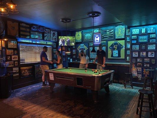 Pool table