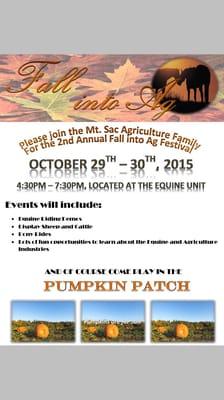 Fall Into AG Festival At Mt SAC