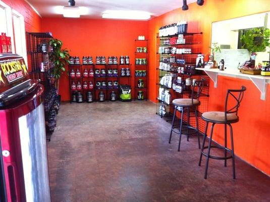 South Lake Nutrition indoors.