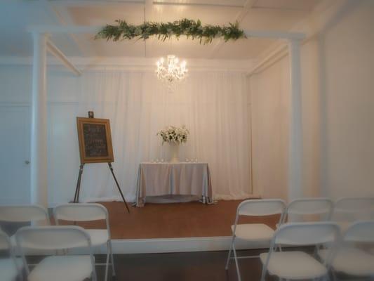 Something Blue Wedding Chapel an affordable, elegant with room for up to 40 guests. Wedding Packages starting under $200.