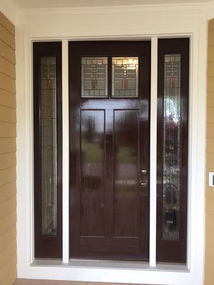 Changing the color of stain to brighten the look.