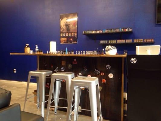 Taste bar to try out every juice!