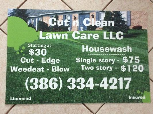 Cut n Clean Lawn Care