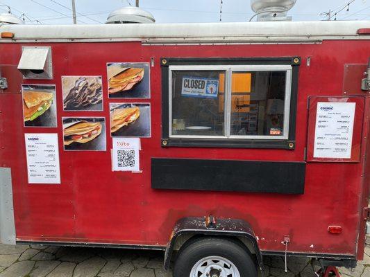 New crepe cart inside the Hawthorne Asylum Cart Pod!!