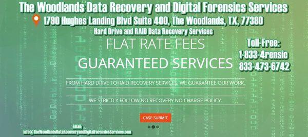 The Woodlands Data Recovery and Digital Forensics Services