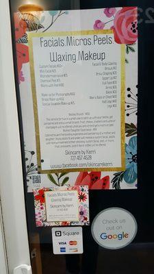 Services offered by Kerri