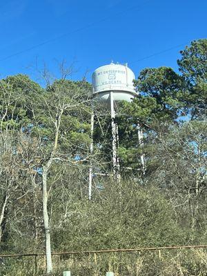 City of Mount Enterprise. Population 505.