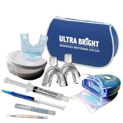 this is a great all in one kit for beginners as well as serial whiteners...