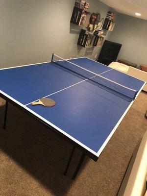 Ping pong table assembly done by Tasker Nas Abdel
