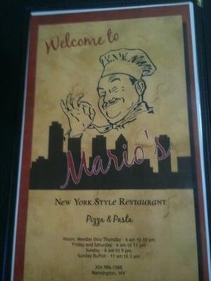 Mario's Ny Style Pizza