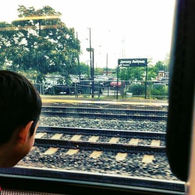 Jersey Ave Train Station