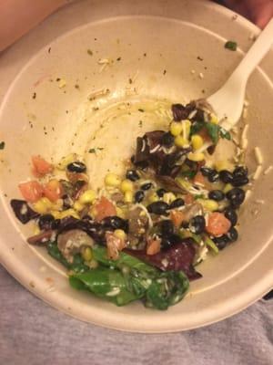 Lime juice chowder, aka: "Fiesta Salad"