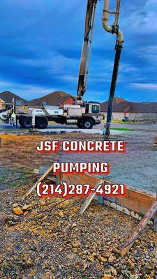 JSF Concrete Pumping