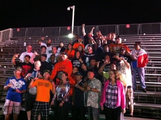 after a Gladiator Challenge team victory!