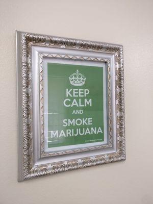 Keep calm and smoke marijuana