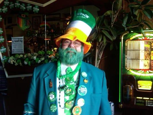 St. Patricks Day 2010. Tim the Irishman of Tomah.