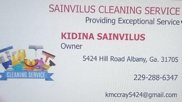 Sainvilus Cleaning Service