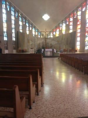 Here is a photo of the altar