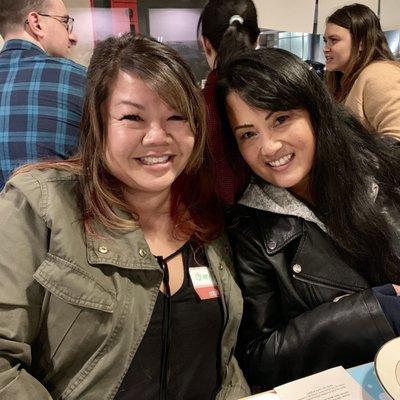 Cheryl M and Edna G!