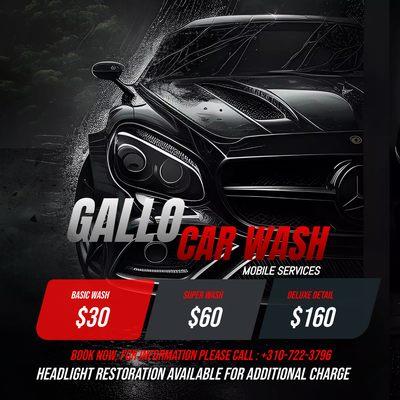 Gallo Mobile Car Wash
