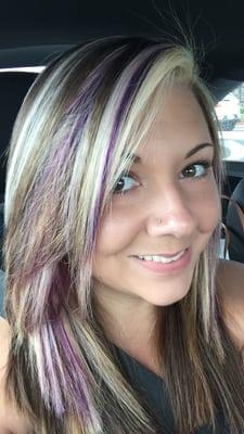 My most recent do by Tina.