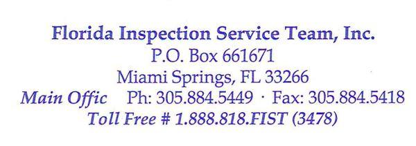 Florida Inspection Services Team