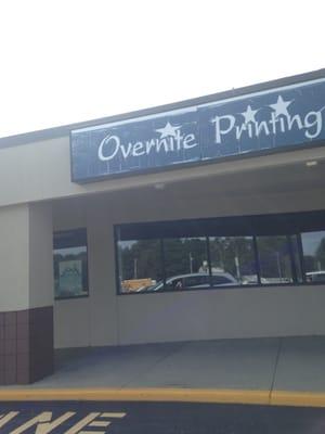 Overnite Printing of Foxborough -- 369 Central Street, Foxborough Storefront
