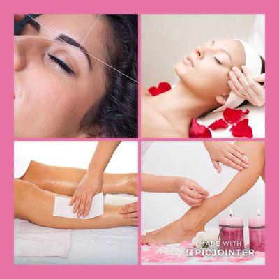 Eyebrows threading, waxing & facial ...