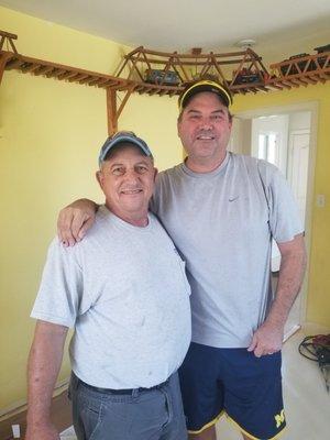 Myself and Mike the owner of this great business.