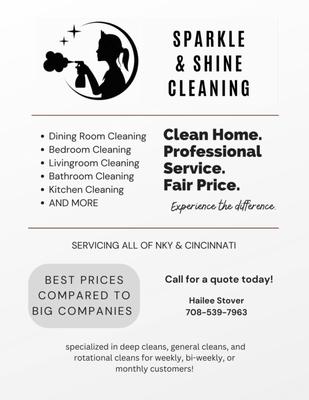 Sparkle & Shine Cleaning
