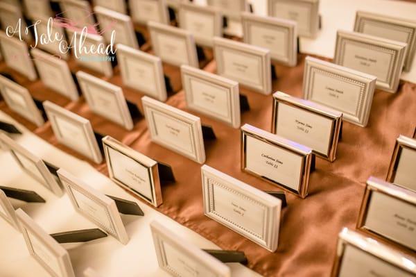 Escort card table
