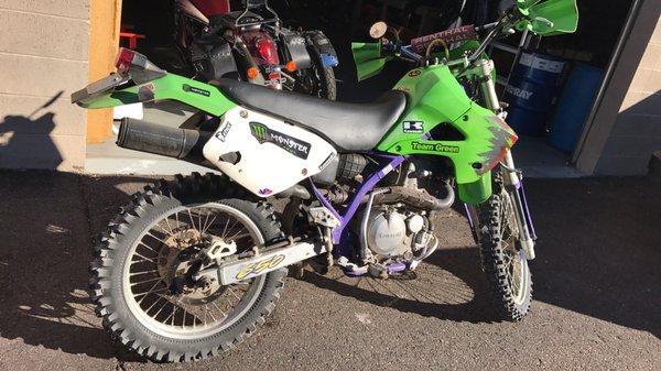 Yes, we do dirt bikes also!!