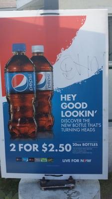 Yes that is graffiti