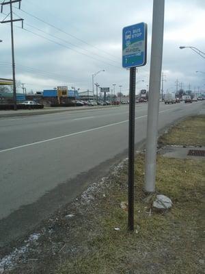 Lextran Bus Stop 1402