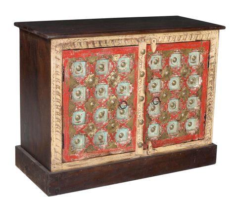 Sideboard with Brass Applique