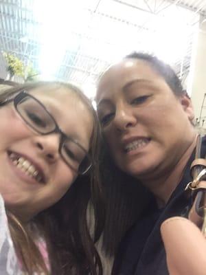 Popping tags with gabby @ goodwill with only $2 in our pockets