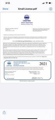 Buisness licence for the city of chula vista commercial office cleaning