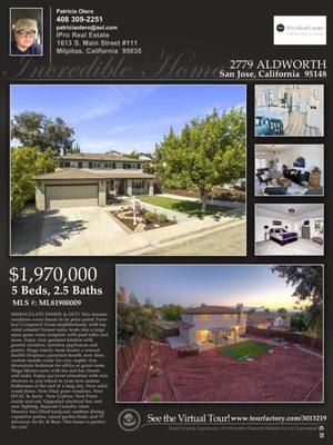 Beautiful listing! East Evergreen hills! Not a cleaner or new home that was built 1979,g this is in move in condition and renovated interior