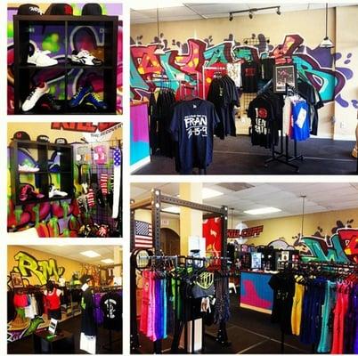 Large selection of functional fitness clothing