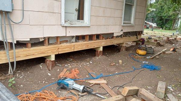 Marbin Jimenez House Leveling