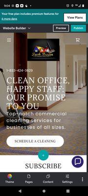 Push Boom Cleaning Services