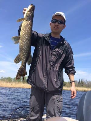 Fishing on Rainy Lake