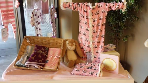 Everything you need for your new baby...clothes, bedding, appliances, toys, cribs, strollers, etc.