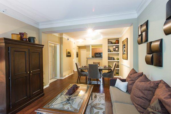 A2 - 699 square feet ground floor Living and Dining Room
