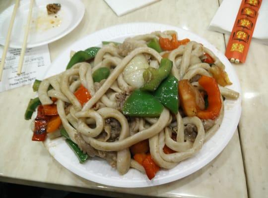 Xinjiang fried noodle (no spicy)