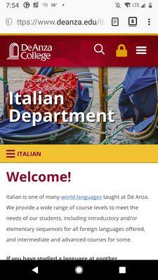 Hindi Department - De Anza Community College