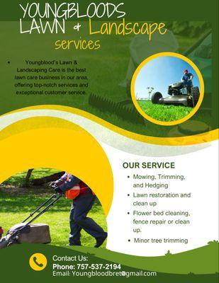 Youngbloods Lawn and Landscaping