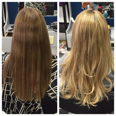 She's great with long hair!