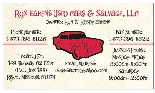 Eakens Used Cars & Salvage